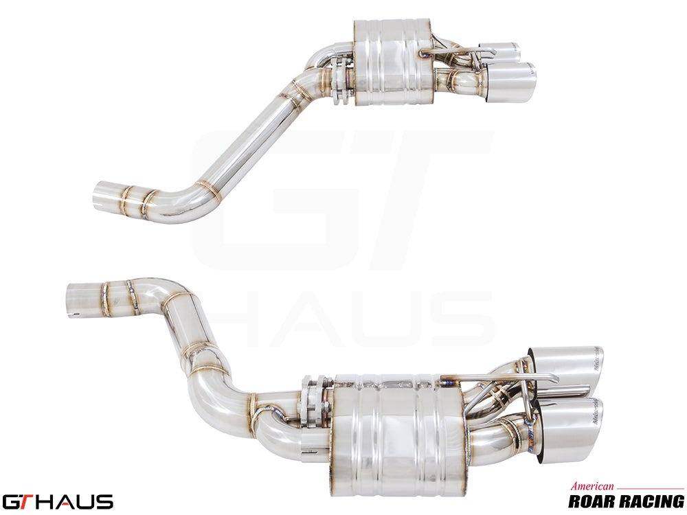 Premium performance exhaust system for Dodge Challenger DEMON/Redeye/Jail Break, featuring stainless steel construction and enhanced sound.