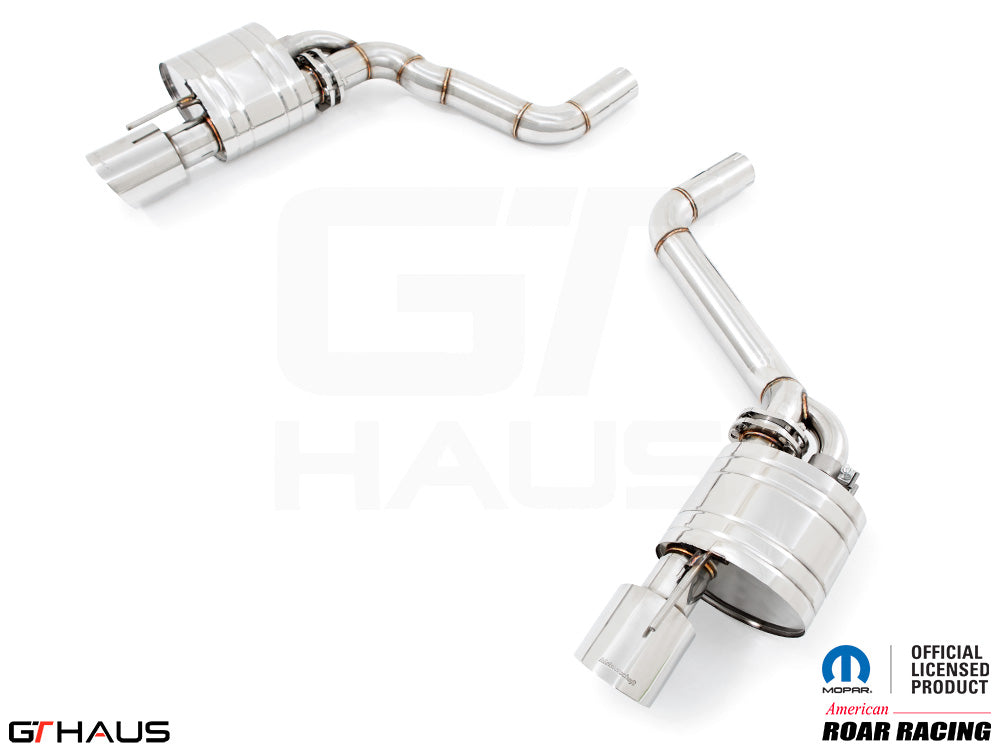 Premium performance exhaust system for Dodge Charger SRT8, Scat-pack, Hellcat 707, and Redeye models (2015+).