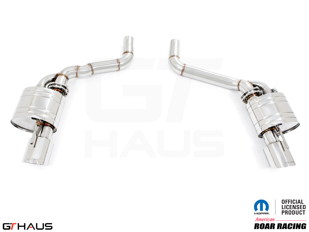 Premium performance exhaust system for Dodge Charger SRT8, Scat-pack, Hellcat 707, and Redeye models (2015+).