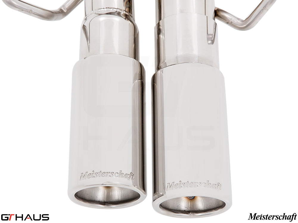 Premium Meisterschaft exhaust tips for BMW E36 M3 3.0L/3.2L Coupe/Cabrio, enhancing performance and style.