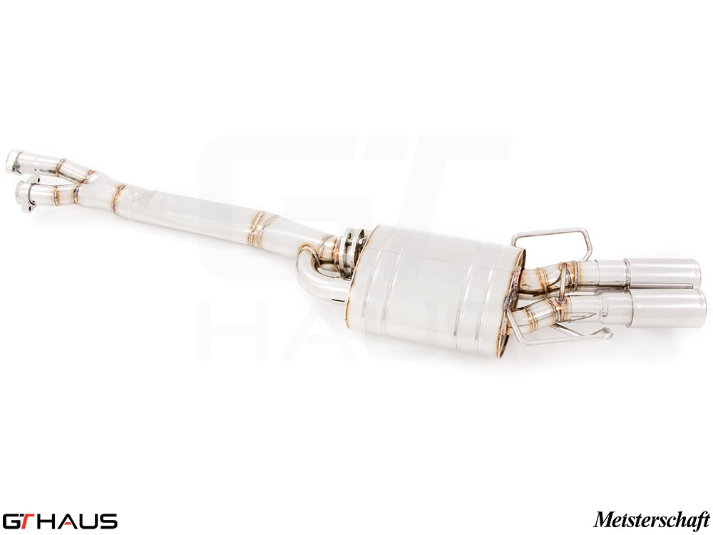 Premium Meisterschaft exhaust system for BMW E36 M3 3.0L/3.2L Coupe/Cabrio, enhancing performance and sound.