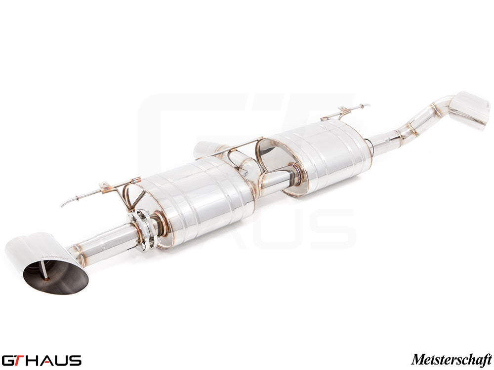 Premium stainless steel exhaust system for BMW E71 X6 SAV Sport 3.5i, enhancing performance and sound.