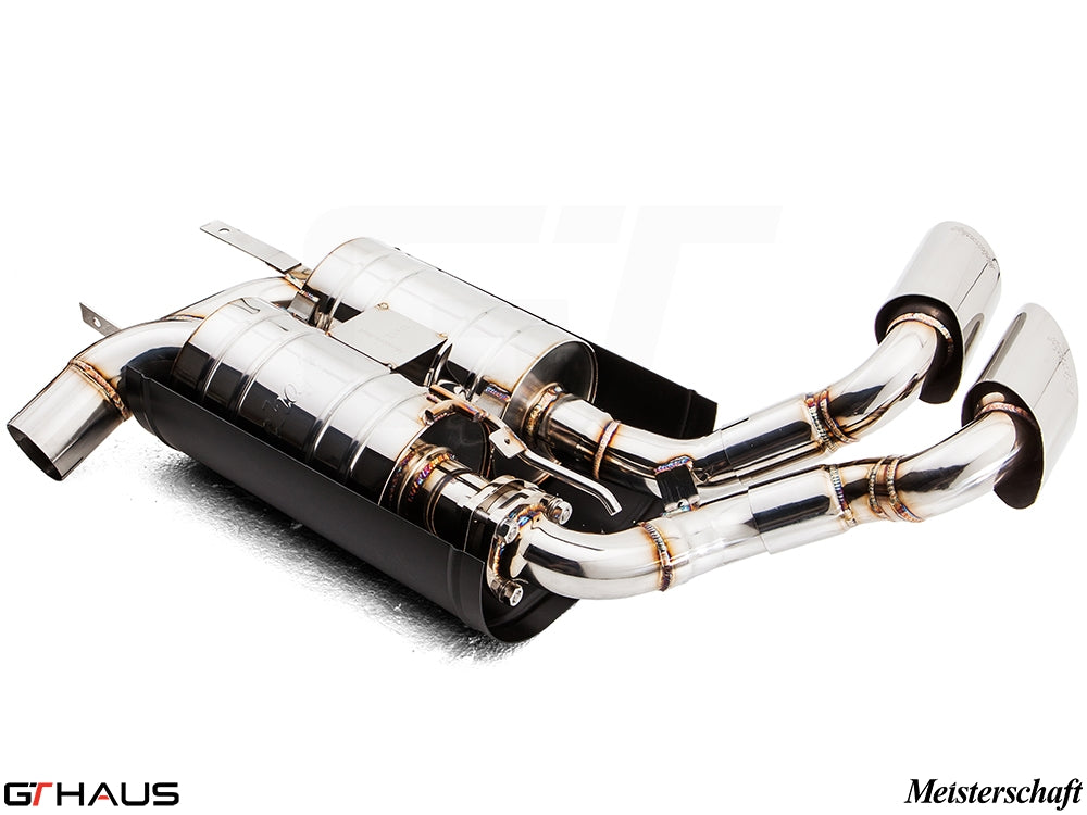 Premium exhaust system for BMW E71 X6 SAV Sport 5.0i, featuring stainless steel construction and enhanced performance.