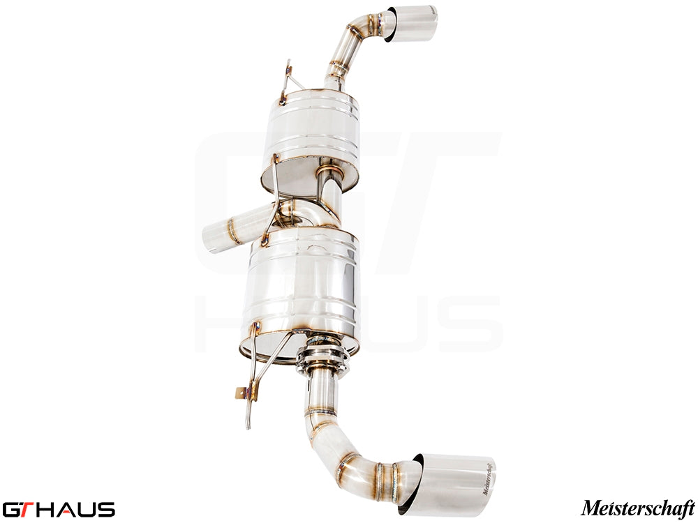 Premium exhaust system for BMW F16 X6 SAV 3.5i, featuring stainless steel construction and enhanced performance.