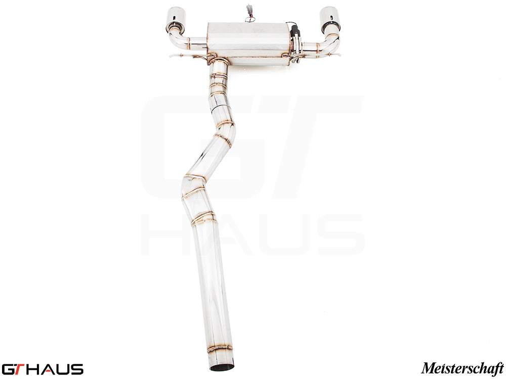 Premium exhaust system for BMW F22 235/240i, featuring stainless steel construction and enhanced performance design.