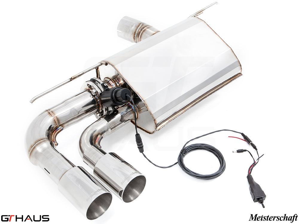 Premium exhaust system for BMW F32/F33 4 Series 428/430i, featuring electronic valve control and stainless steel construction.