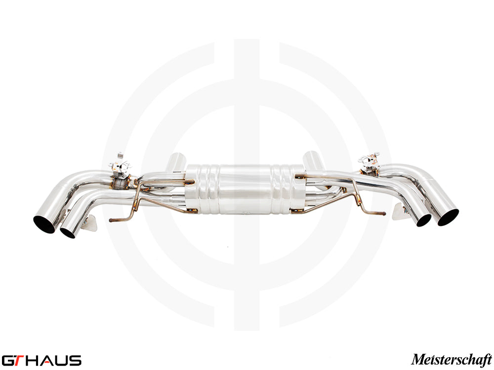 Premium exhaust system for BMW G11/G12 7 Series Alpina B7 Bi-turbo V8, enhancing performance and sound.