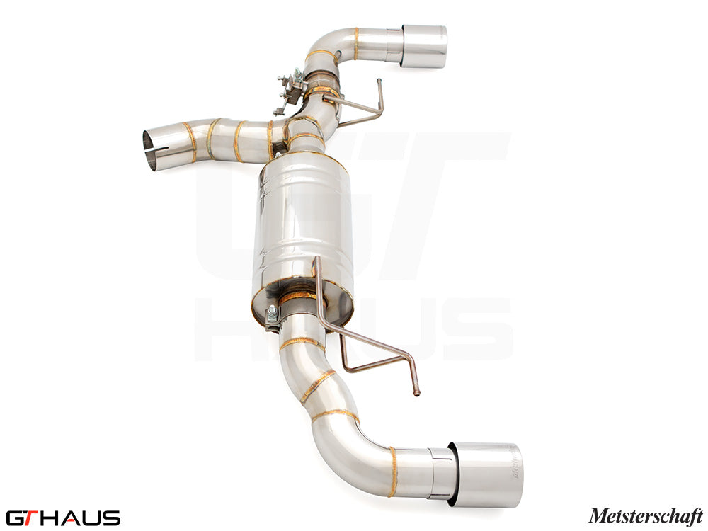 Premium exhaust system for BMW G42 2 Series 220i/230i/xi I-4, featuring stainless steel construction and enhanced performance.