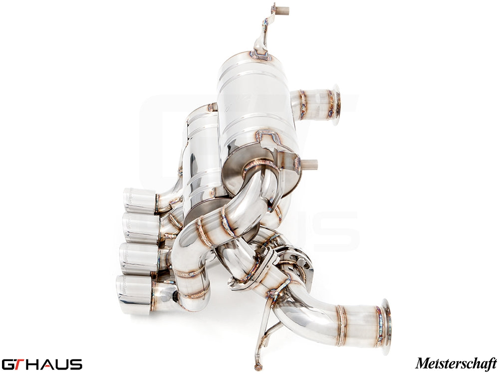 Premium exhaust system for Lamborghini Aventador LP700/720/750-4 Coupe, featuring stainless steel construction and advanced design.