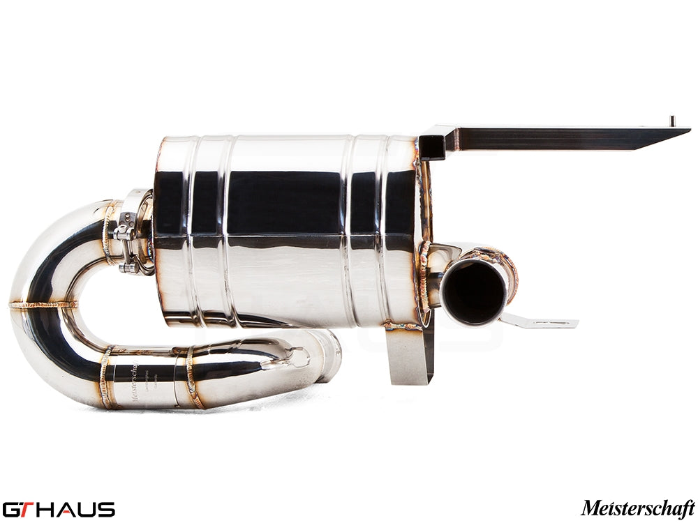 Premium stainless steel exhaust system for Lamborghini Gallardo V10 Coupe, designed for enhanced performance and sound.