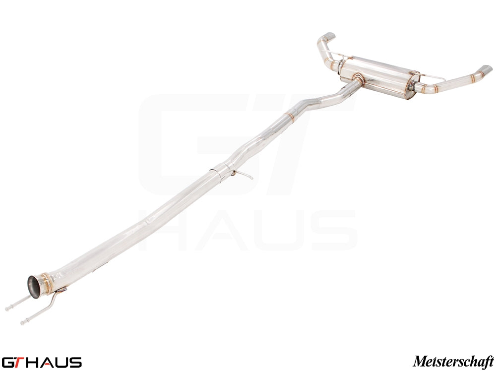 Premium exhaust system for Mercedes-Benz C117 CLA 45 AMG (2014-2019), featuring stainless steel construction and enhanced performance.