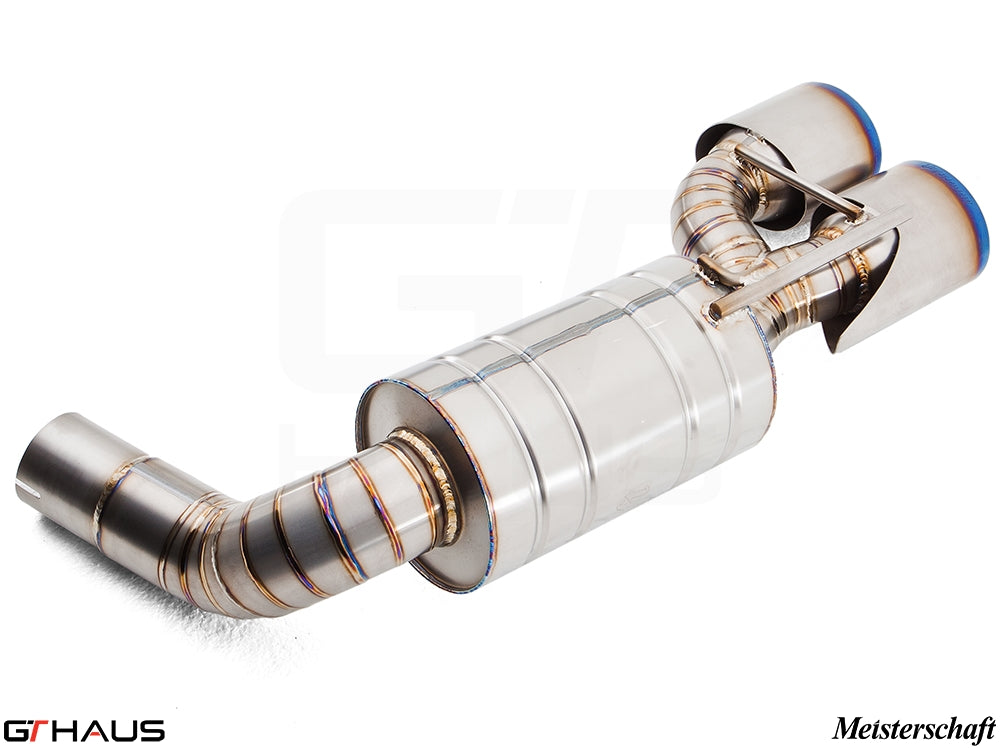 Premium exhaust system for Mercedes-Benz R230 SL63 AMG V8, enhancing performance and sound with precision engineering.