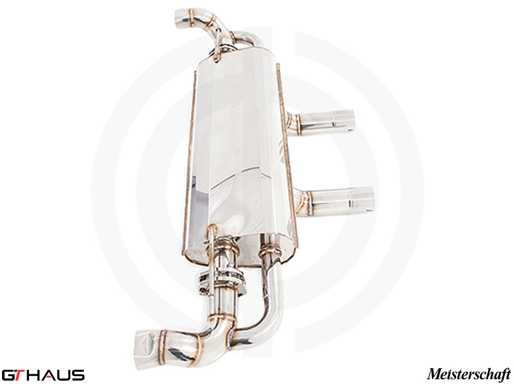 Premium stainless steel exhaust system for Mercedes-Benz W166 GLE-Class, enhancing performance and sound.