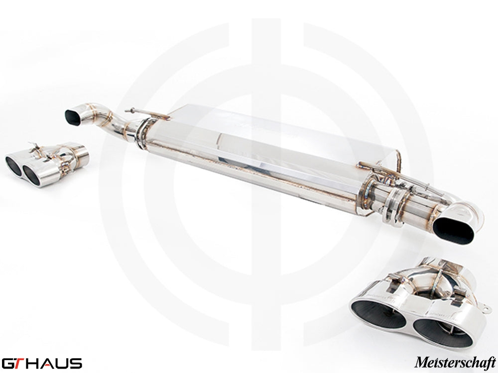 Premium Meisterschaft exhaust system for Mercedes-Benz W166 ML-Class ML500/550 V8 Bi-turbo, enhancing performance and sound.