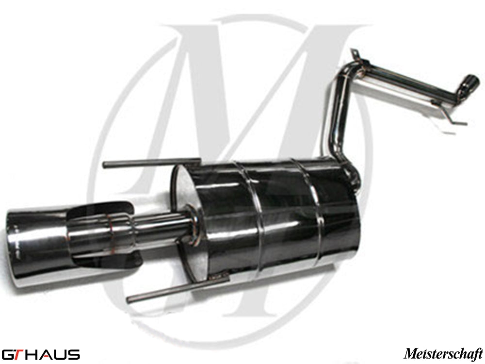 Premium stainless steel exhaust system for Mercedes-Benz W216 CL-Class CL550 V8 Coupe, enhancing performance and sound.
