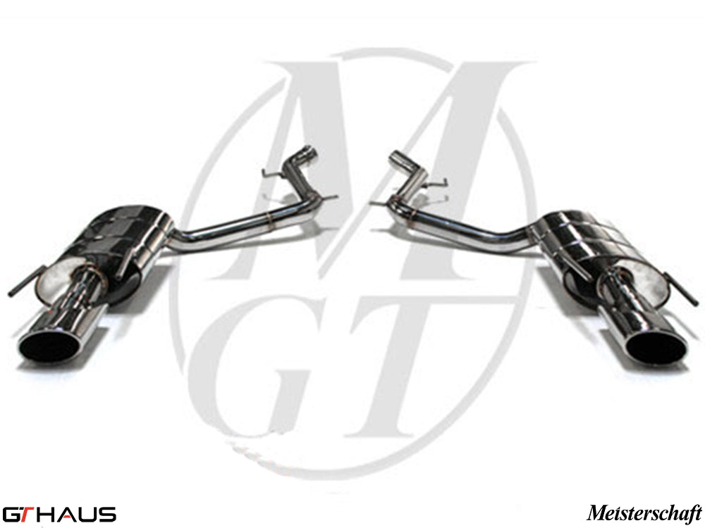 Premium exhaust system for Mercedes-Benz W216 CL-Class Coupe CL550 V8, enhancing performance and sound.