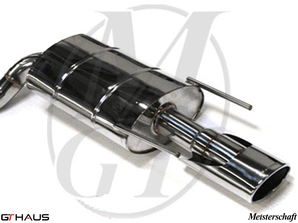 Premium stainless steel exhaust system for Mercedes-Benz W216 CL-Class Coupe CL550 V8, enhancing performance and sound.