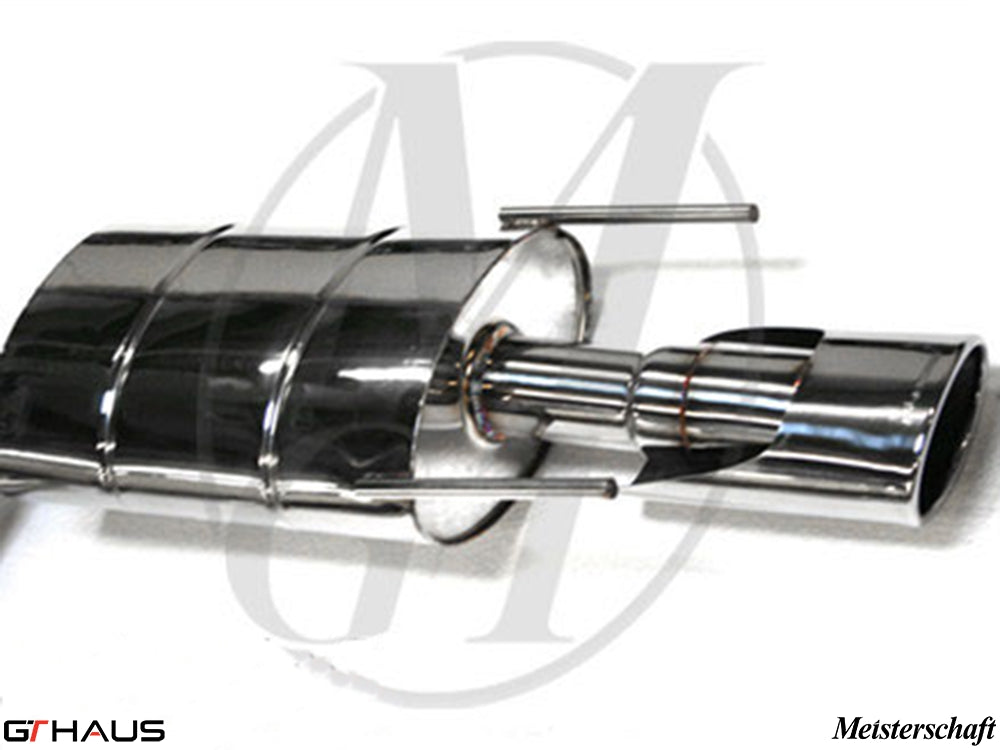 Premium stainless steel exhaust system for Mercedes-Benz W216 CL-Class Coupe CL600 V12, enhancing performance and sound.