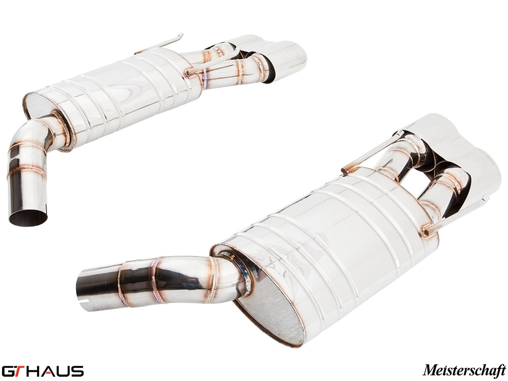 Premium exhaust system for Mercedes-Benz W216 CL-Class Coupe CL63 AMG, enhancing performance and sound.