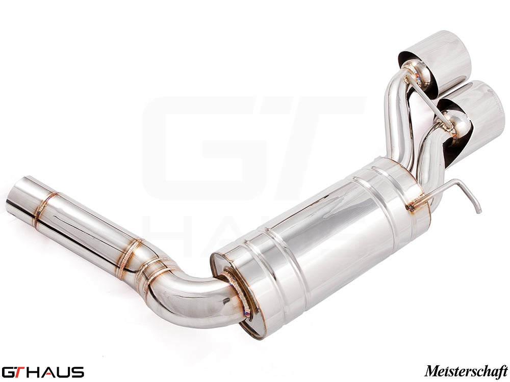 Premium stainless steel exhaust system for Mercedes-Benz W219 CLS-Class CLS55 AMG, enhancing performance and sound.