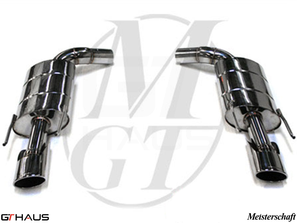 Premium stainless steel exhaust system for Mercedes-Benz W221 S-Class S600 V12, enhancing performance and sound.