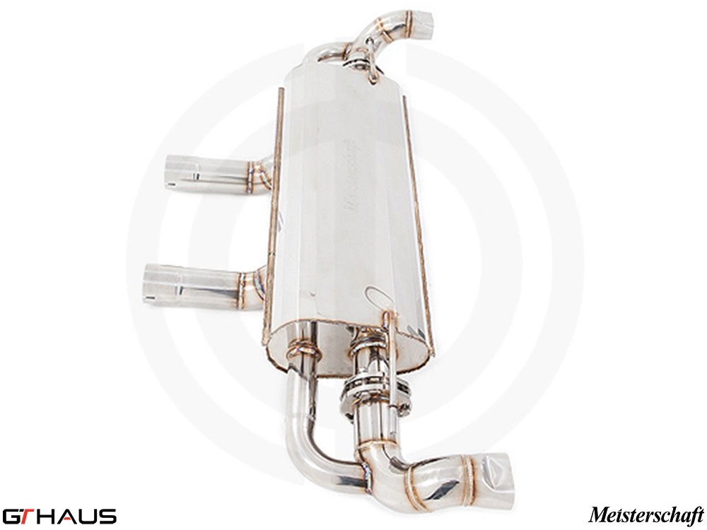 Premium Meisterschaft exhaust system for Mercedes-Benz GLS550 V8 Bi-Turbo, enhancing performance and sound.