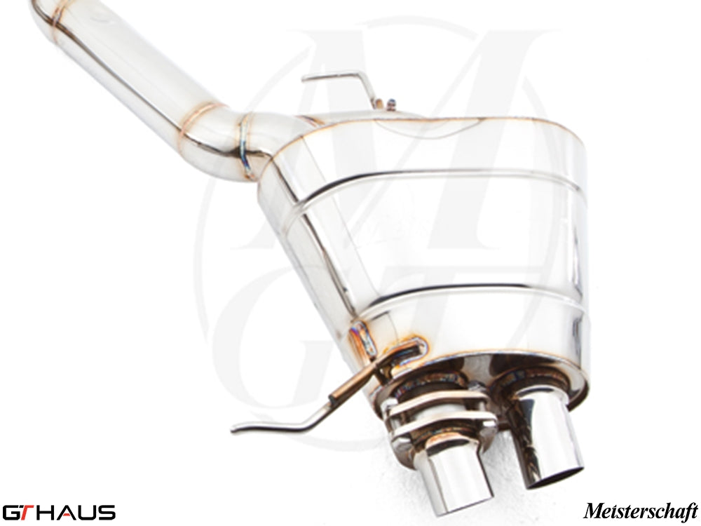 Premium stainless steel exhaust system for 2016-2023 Rolls Royce Dawn V12 Bi-turbo, enhancing performance and sound.