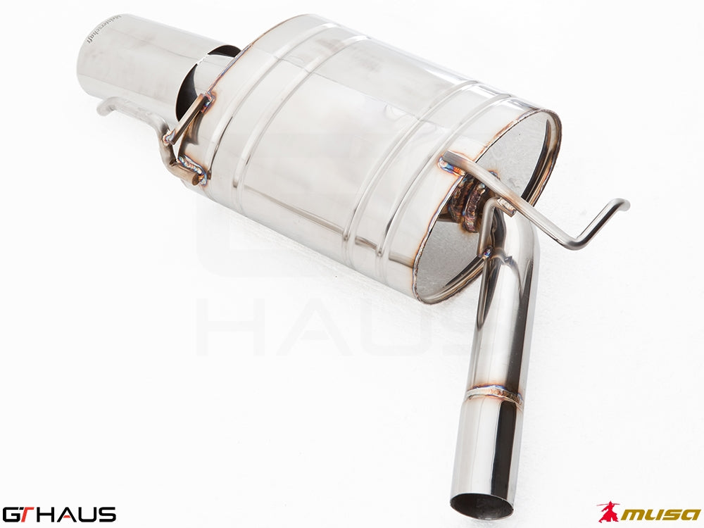 Premium stainless steel exhaust system for Infiniti G37, G37S, and Q40 Sedan, enhancing performance and sound.