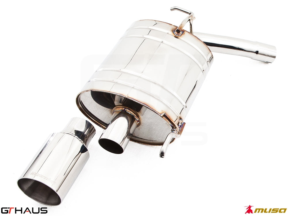 Premium performance exhaust system for Infiniti G37/Q40, featuring stainless steel construction and enhanced sound.