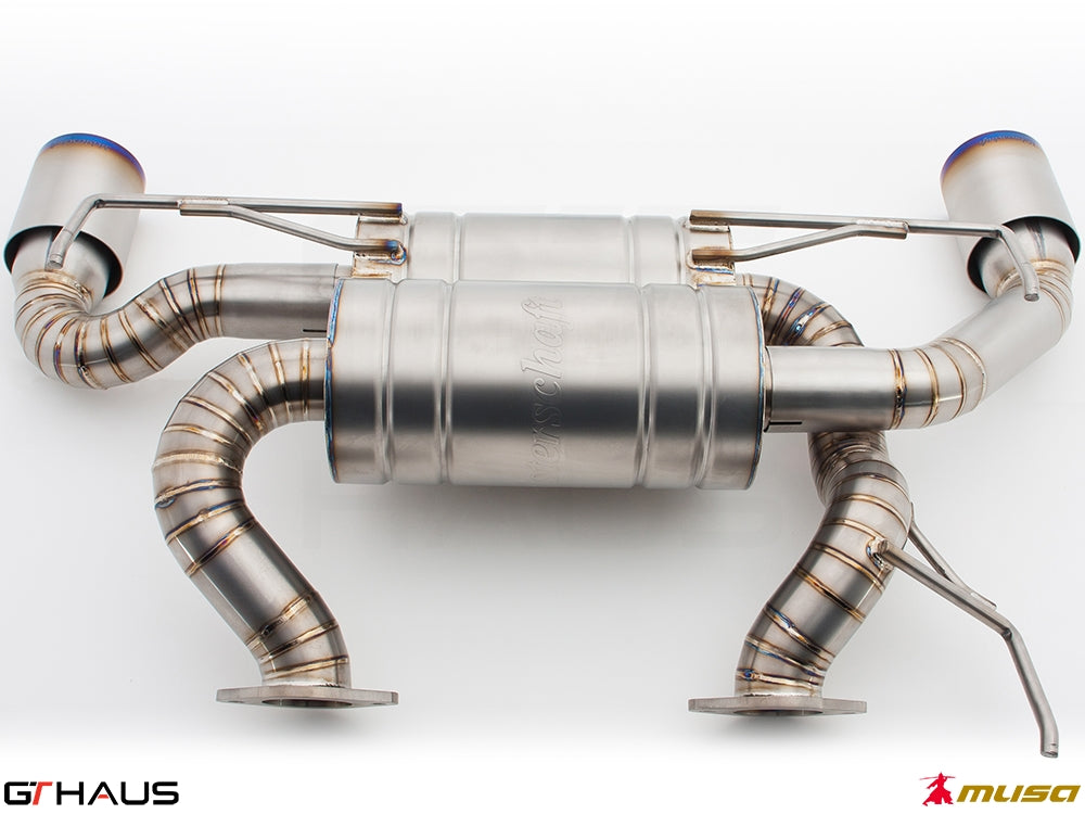 Premium performance exhaust system for Infiniti G37/Q60 Coupe, featuring stainless steel construction and enhanced flow design.