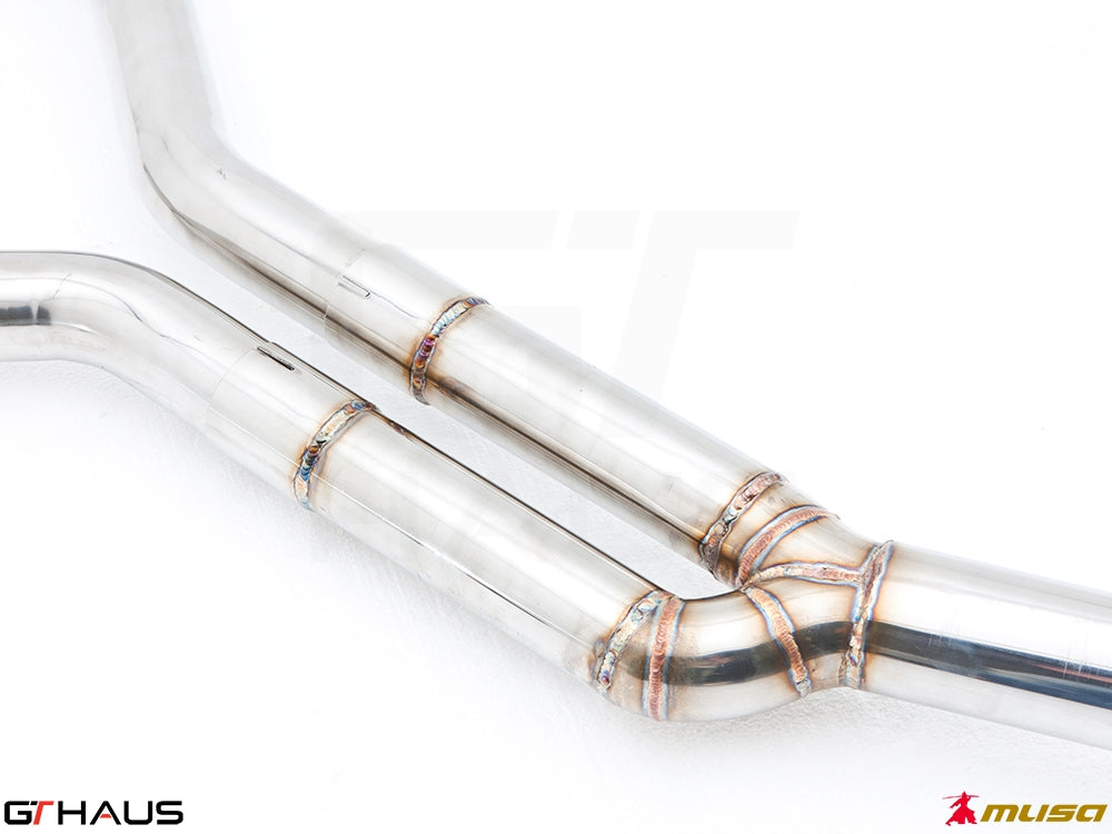 Premium stainless steel section 1 pipe for 2013 Lexus IS-F V8 Sedan, featuring precision welds and durable construction.
