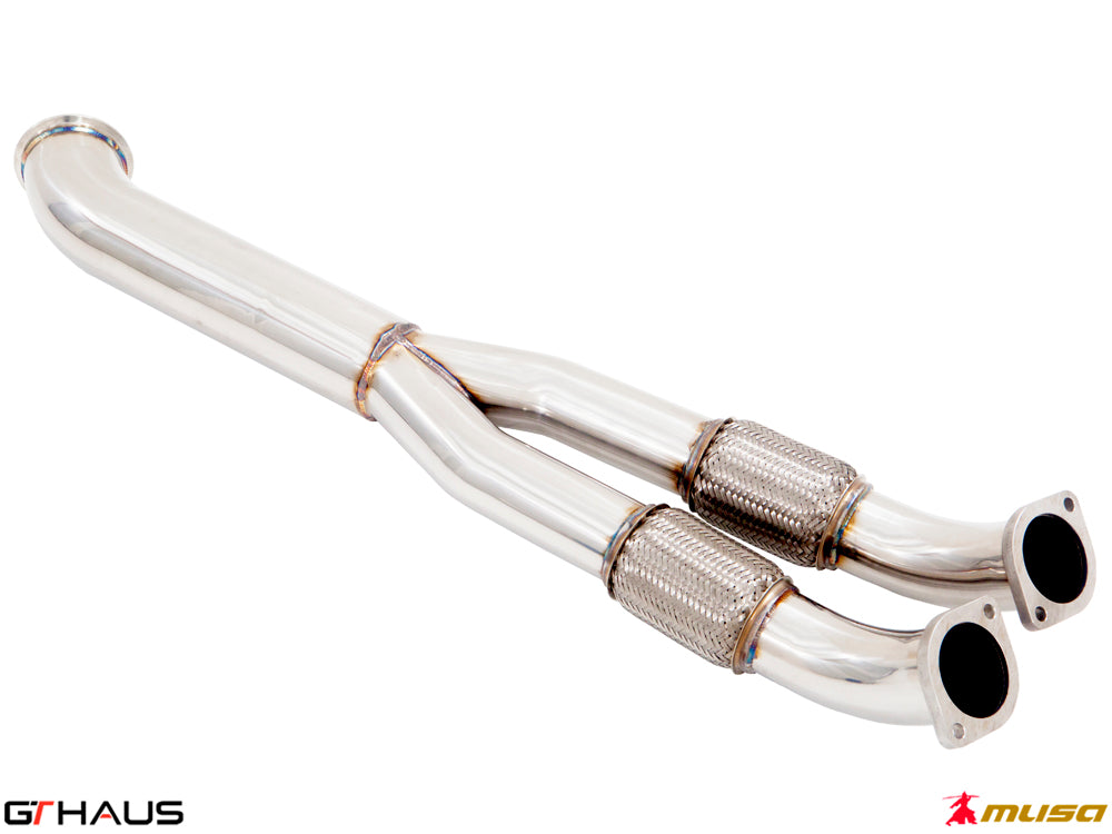 Nissan (R35) Skyline GT-R GTR Straight Pipe Mid Section 4.0 inch - 102mm