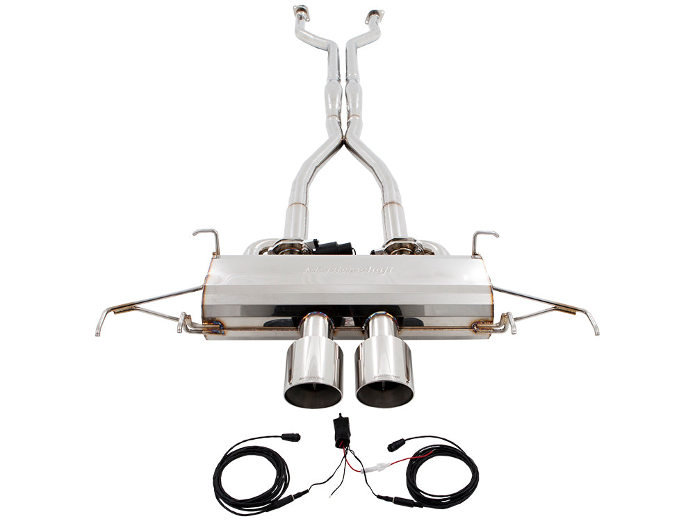 Premium exhaust system for Cadillac CTS-V Coupe 2011-2015, featuring stainless steel construction and electronic valve control.