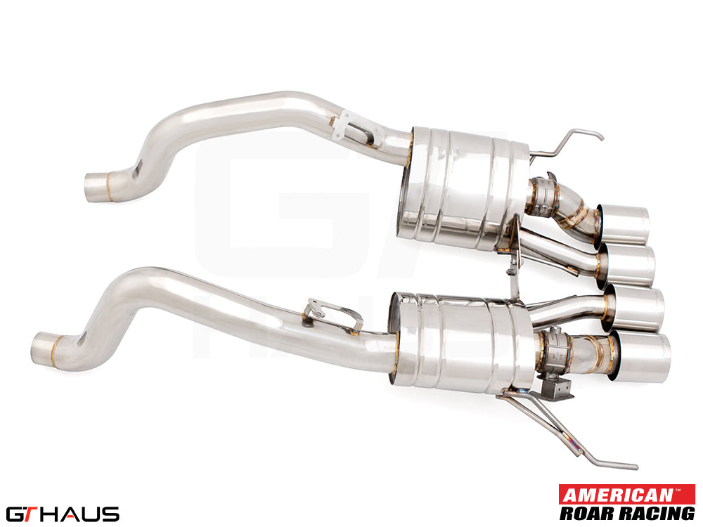 Premium exhaust system for 2019 Chevrolet Corvette C7 ZR1, featuring stainless steel construction and enhanced performance.