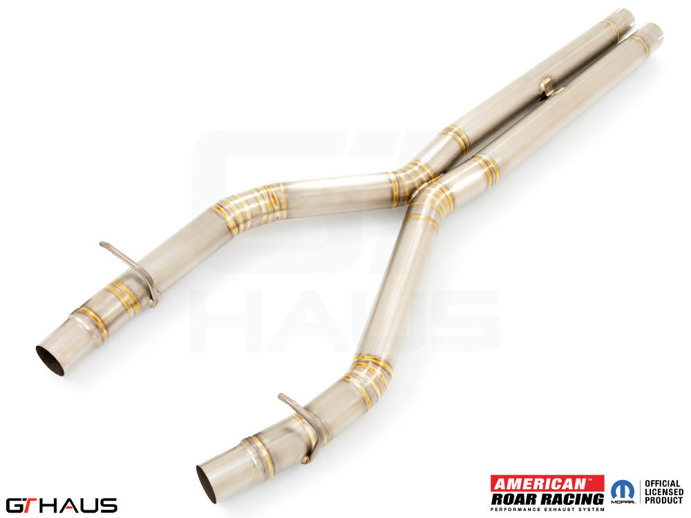 Chrysler 300C 2012-2014 Catback X-Pipe resonator delete section made from high-quality stainless steel for enhanced performance.