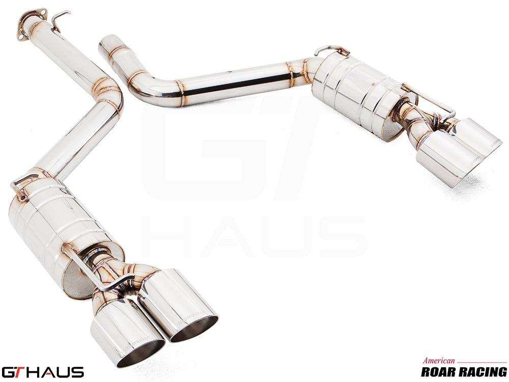 Premium performance exhaust system for 2008-2014 Dodge Challenger SRT8 with 6.1/6.4 HEMI V8 engines.