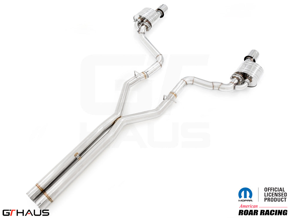Premium performance exhaust system for Dodge Charger SRT8, Scat-pack, Hellcat 707, and Redeye models (2015+).