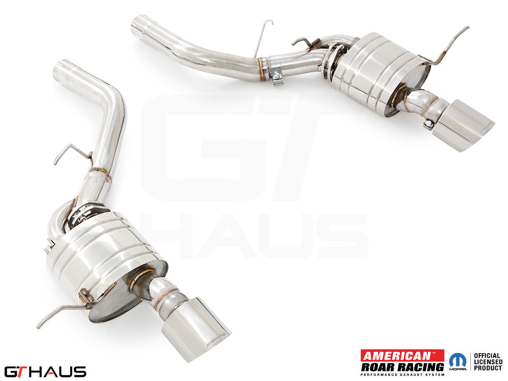 Premium performance exhaust system for 2021+ Dodge Durango Hellcat featuring T304 stainless steel construction.