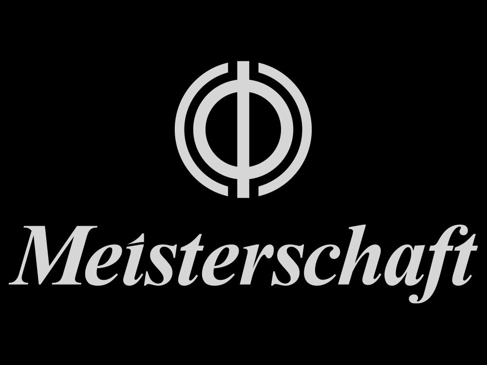 Meisterschaft Icon Decal set featuring a transparent background and sleek logo design, ideal for automotive enthusiasts.