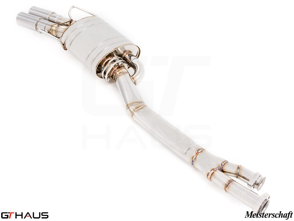 Premium Meisterschaft exhaust system for BMW E36 M3 3.0L/3.2L Coupe/Cabrio, enhancing performance and sound.