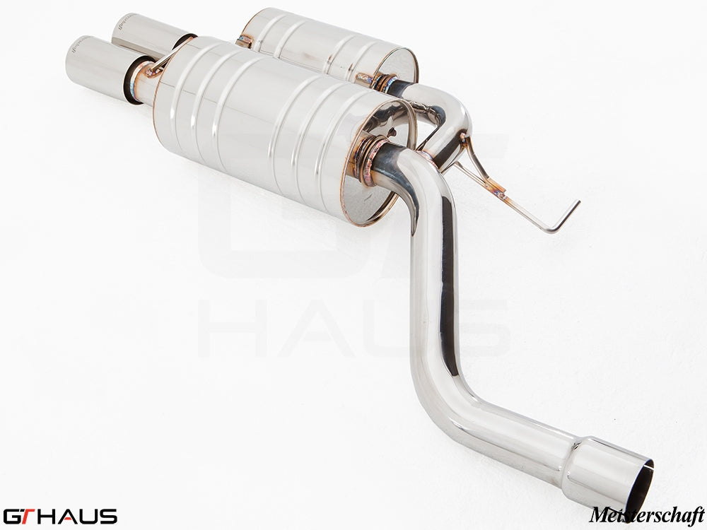 Premium stainless steel exhaust system for BMW E60/61 5 Series 525i/xi, 528i/xi, 530i/xi (2004-2010).