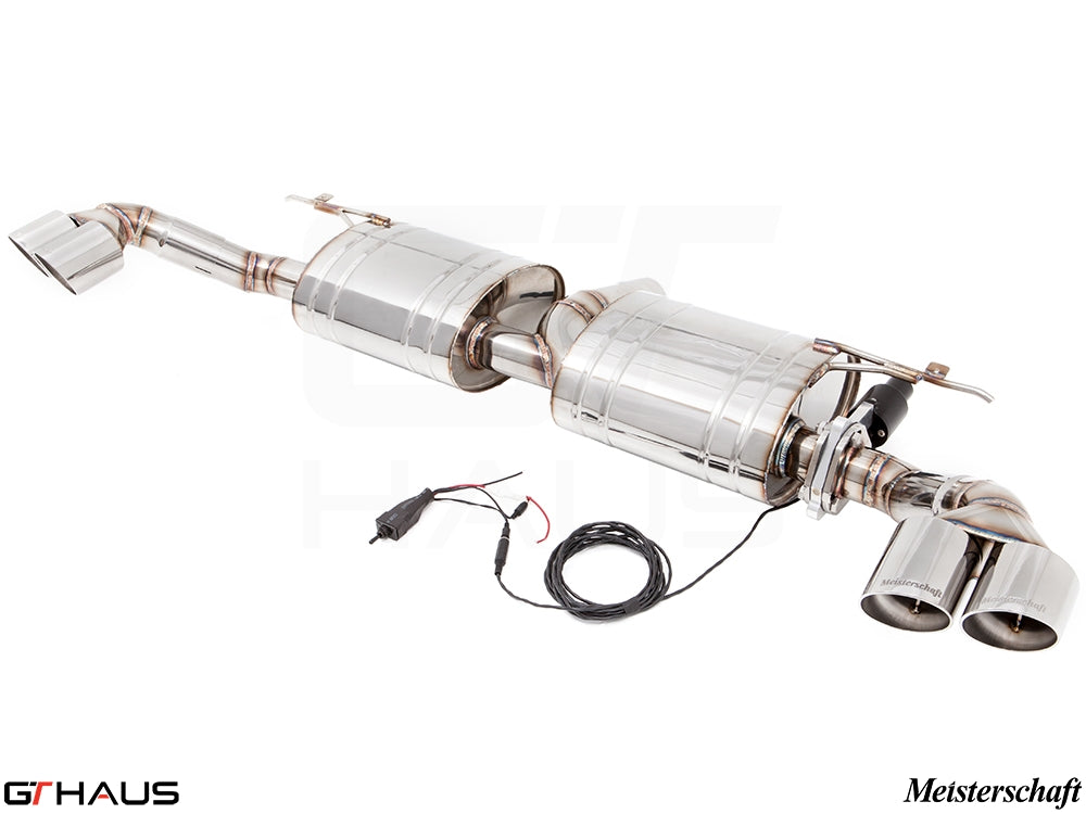 Premium stainless steel exhaust system for BMW E70 X5 3.0i, enhancing performance and sound for 2007-2013 models.