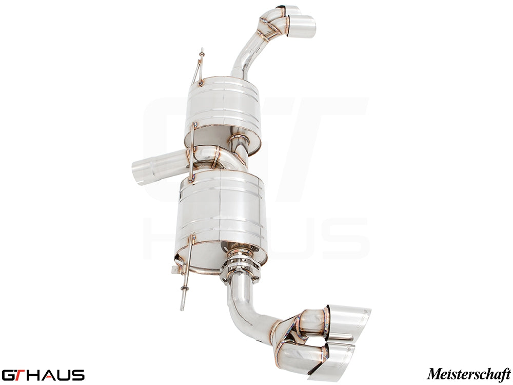 Premium performance exhaust system for BMW E70 X5 3.5i, featuring stainless steel construction and enhanced sound.