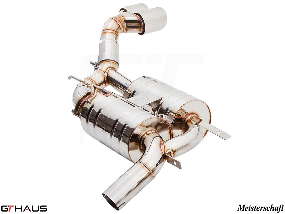 Premium stainless steel exhaust system for BMW E70 X5 4.8i, enhancing performance and sound. Designed for 2007-2013 models.