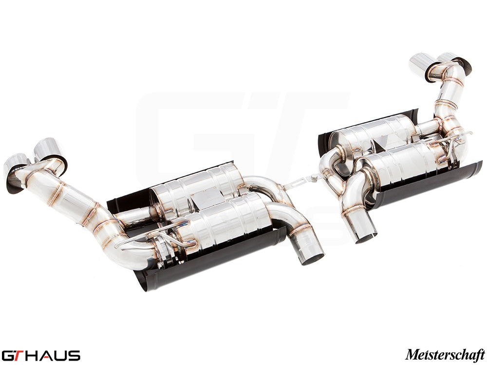 Premium exhaust system for BMW E70 X5 SAV 5.0i (2007-2013), featuring stainless steel construction and performance design.