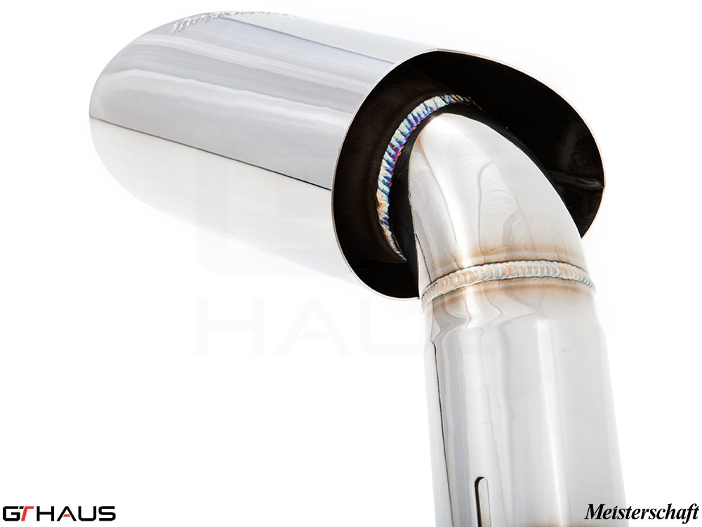 Premium exhaust tip for BMW E71 X6 SAV Sport 3.5i, featuring high-quality stainless steel and precision welding.