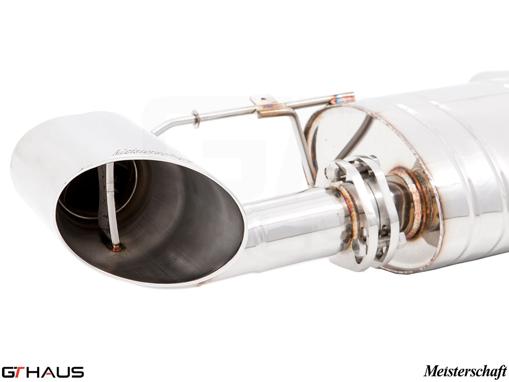 Premium exhaust system for BMW E71 X6 SAV Sport 3.5i, featuring polished stainless steel and enhanced performance design.