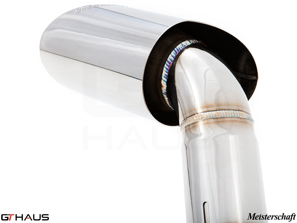 Premium stainless steel exhaust tip for BMW E71 X6 SAV Sport 3.5i, enhancing performance and style.