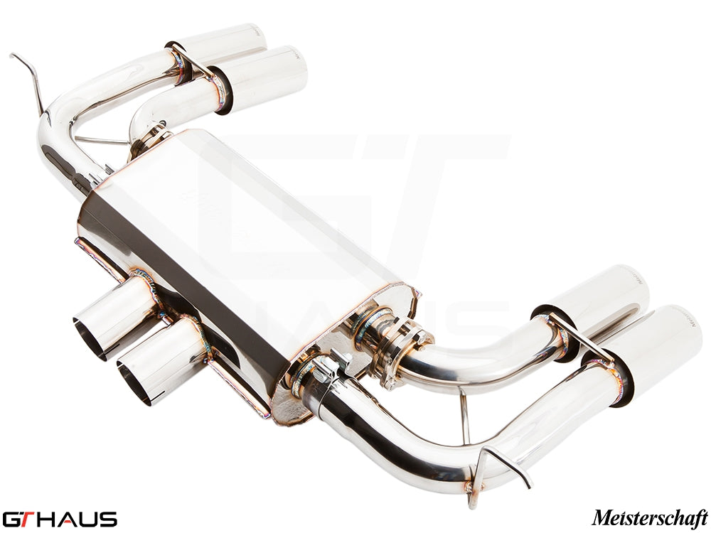 Premium exhaust system for BMW E71 X6 SAV Sport X6M, featuring V8 twin turbo, stainless steel construction.