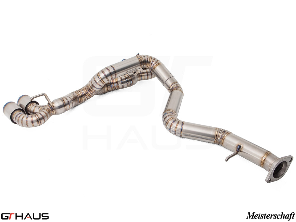 Premium stainless steel exhaust system for BMW E82/88 1 Series 1M, enhancing performance and sound.